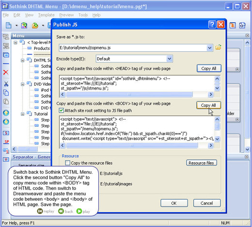 HTML Dropdown Menu, the ultimate html dropdown menu builder