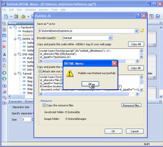 HTML Dropdown Menu, the ultimate html dropdown menu builder