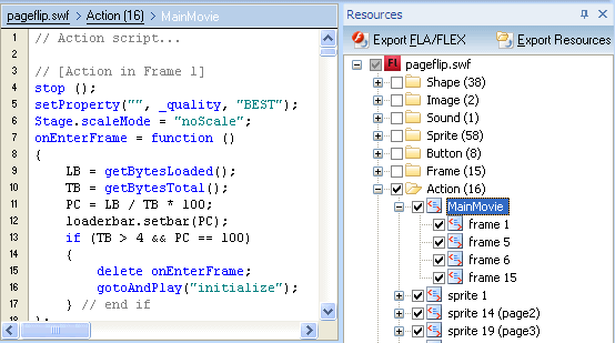 Sothink SWF Decompiler